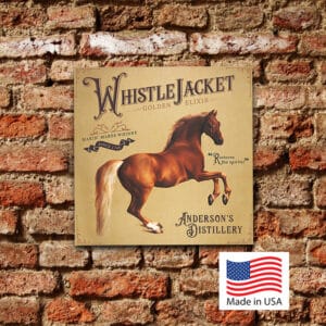 Whistlejacket Custom Birch Sign